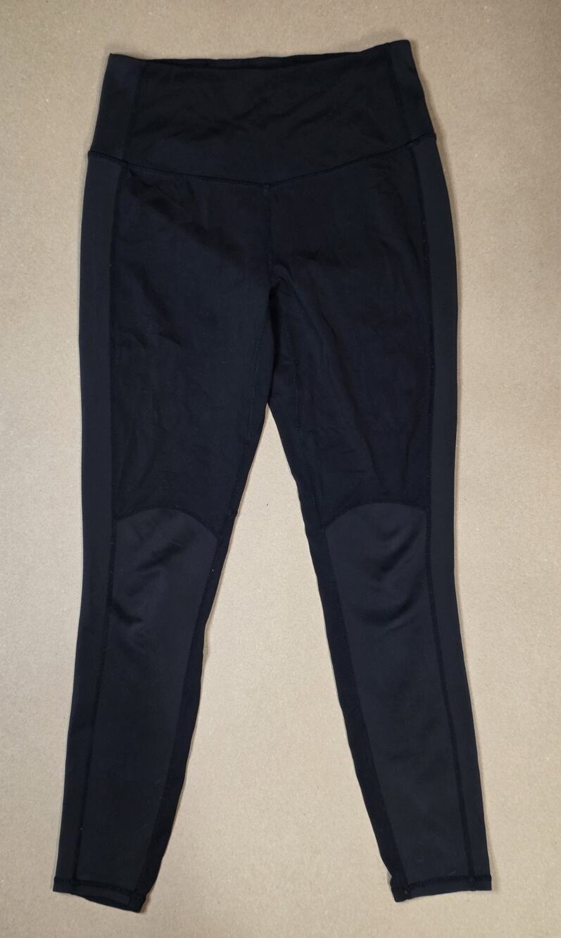 Free People Movement High-Rise Ankle Leggings Black S Yoga Stretch Logo